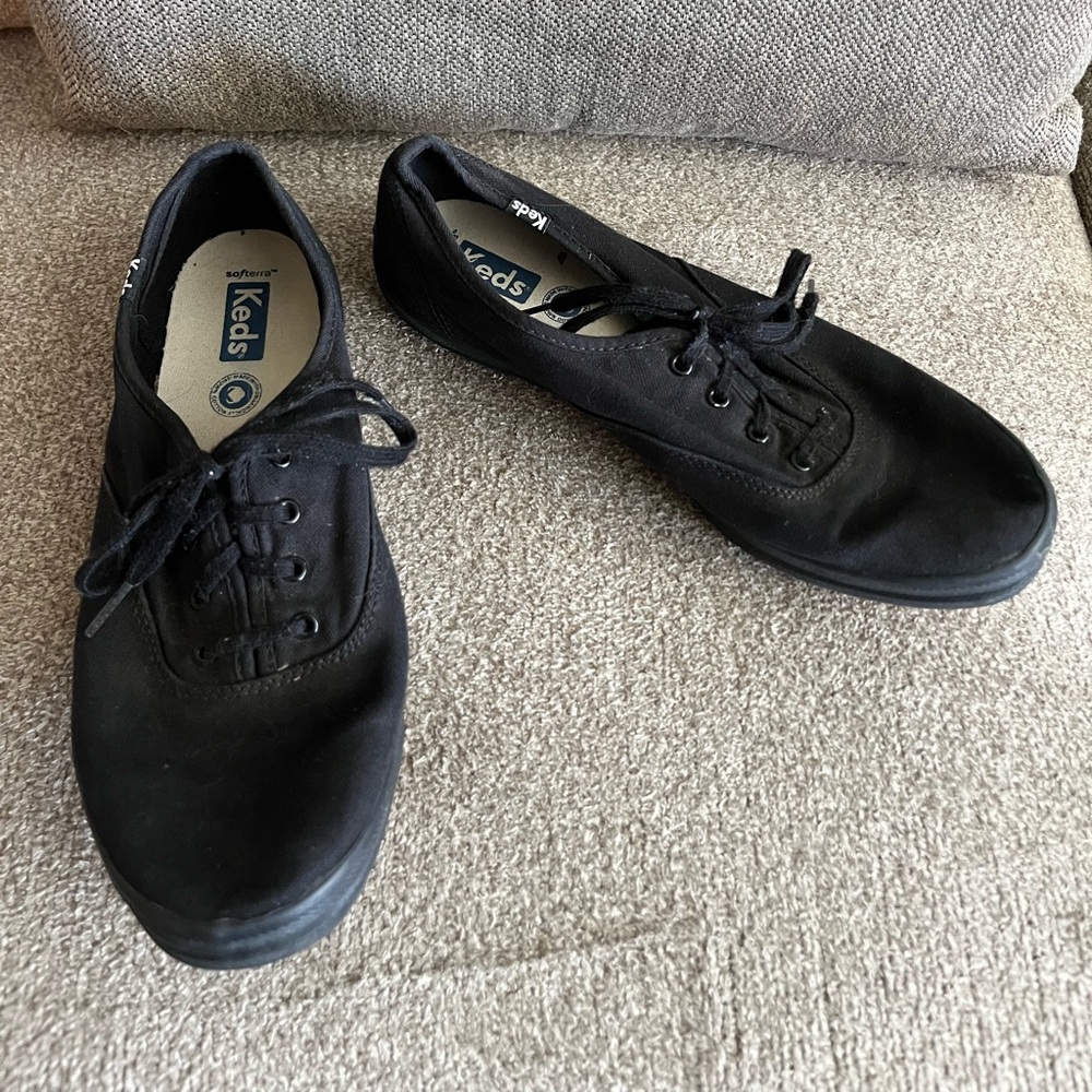Keds Women’s Champion Originals Canvas Black WF64806 Shoes Size 8.5W